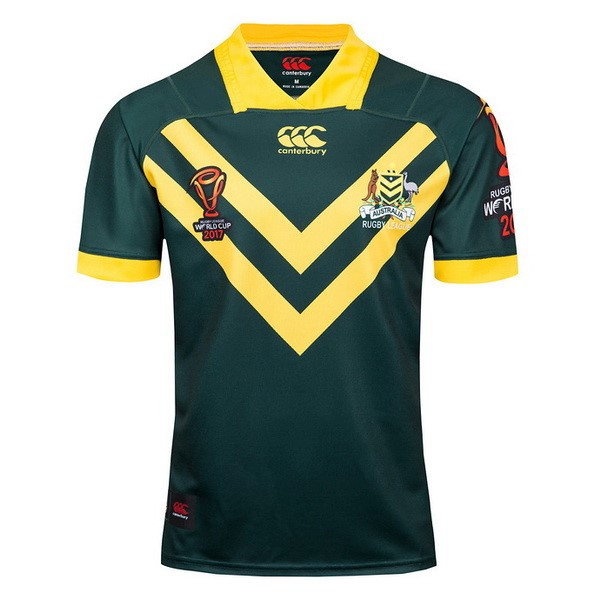 Camiseta Australia 1ª RLWC 2017-2018 Verde